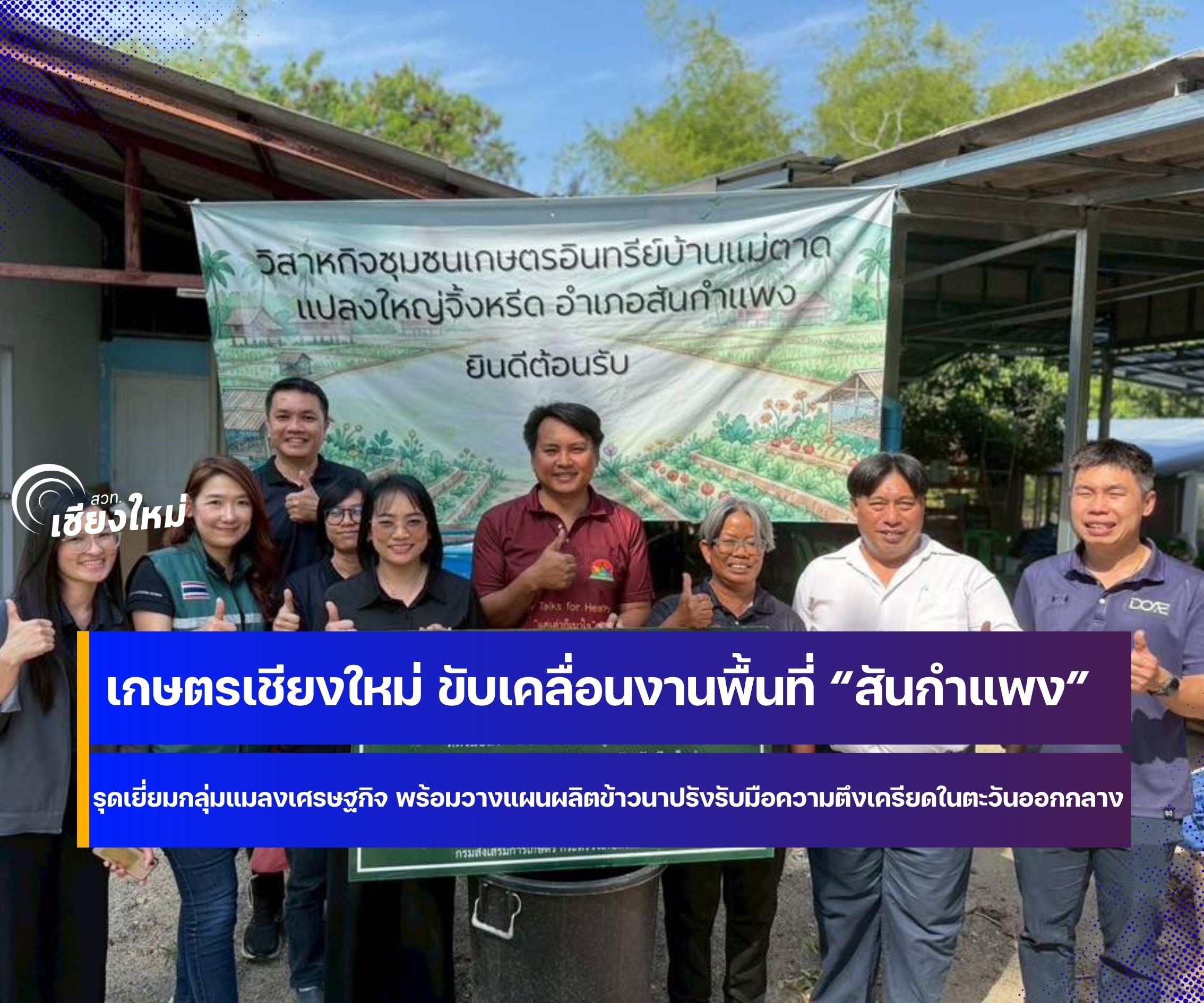 จิ้งหรีด แมลงเศรษฐกิจ สร้างรายได้ให้คนสันกำแพง